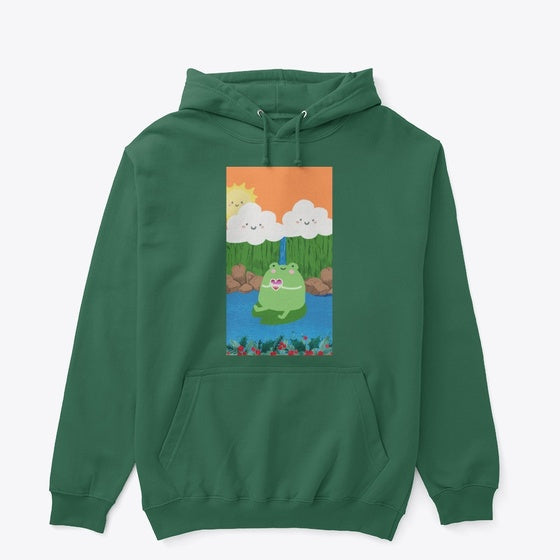 Feelin froggy hoodie