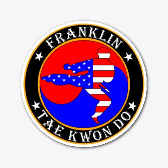 Franklin Taekwondo Car Sticker