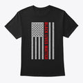 Black Lives Matter American Flag Graphic