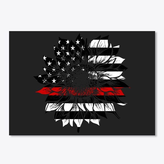 Red Line Flag Sunflower