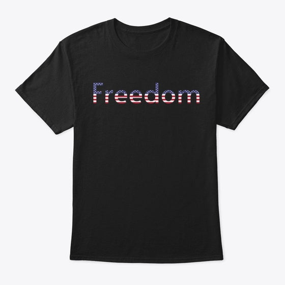 Freedom Patriotic Word Art