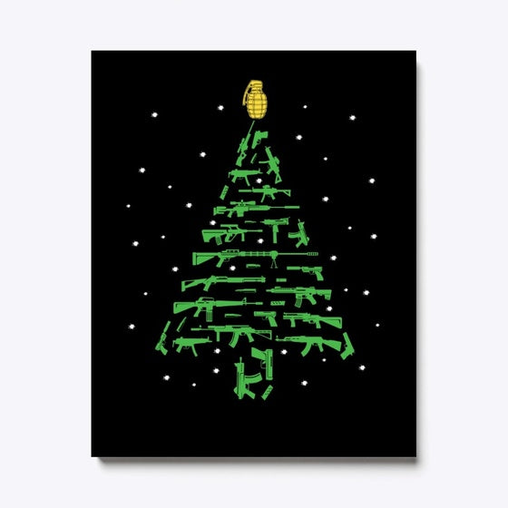 Rifle Weapon Gun Christmas Tree Weapon