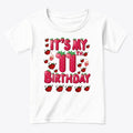 11-Year-Old Birthday Strawberry-Theme