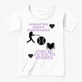 born to play softball