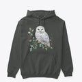 Snowy Owl on Holly