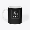 Give Thanks Mug (Black)