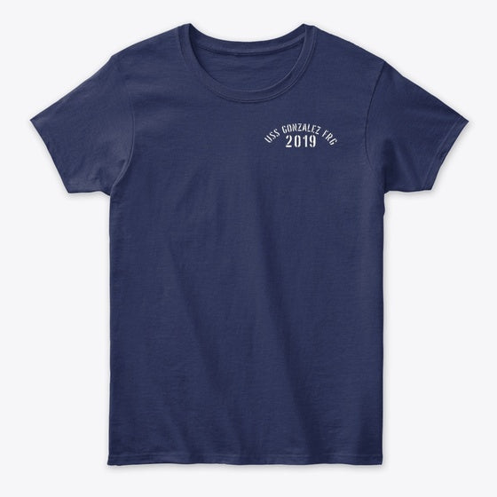 Blue Shirt USS Gonzalez FRG