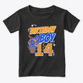 14-Year-Old Basketball Birthday T-Shirt