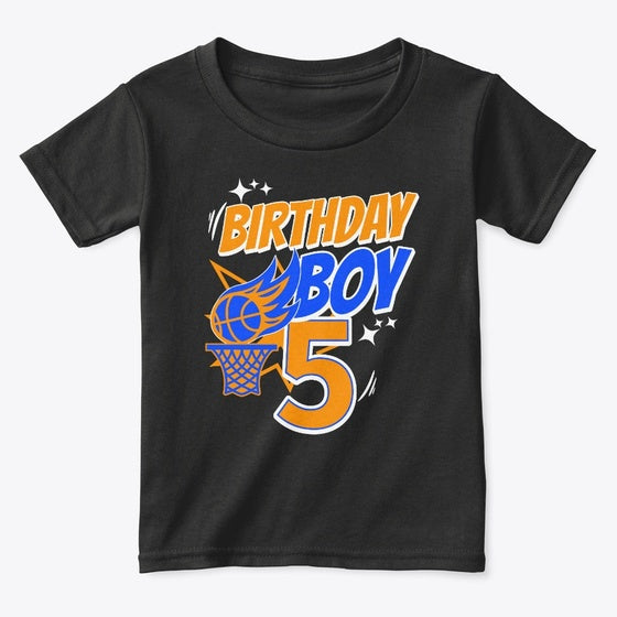 5th Birthday Boy Basketball-Themed Party