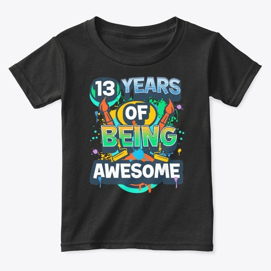 Awesome 13-Year-Old Birthday Artist