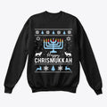 Happy Chrismukkah Ugly Design Sweatshirt