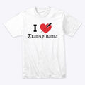 White heart tee