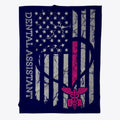 US Flag Dental Assistant Blanket