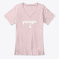 Women's Praying Hands V Neck