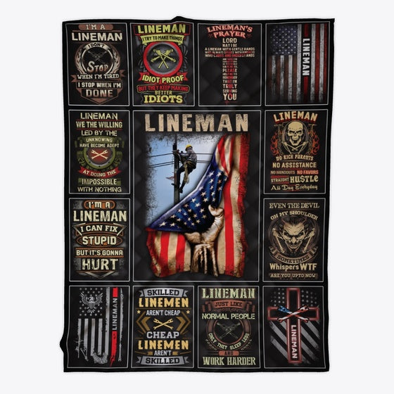 Awesome Lineman Collage Product