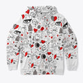99HeartBreak Sketch Hoodie