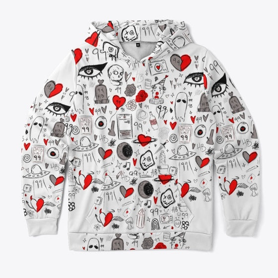 99HeartBreak Sketch Hoodie