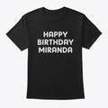HBD MIRANDA Classic Tee Dark