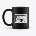 Urban Dad Life Black Mug