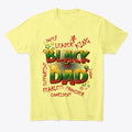 Fearless Black Dad Tee