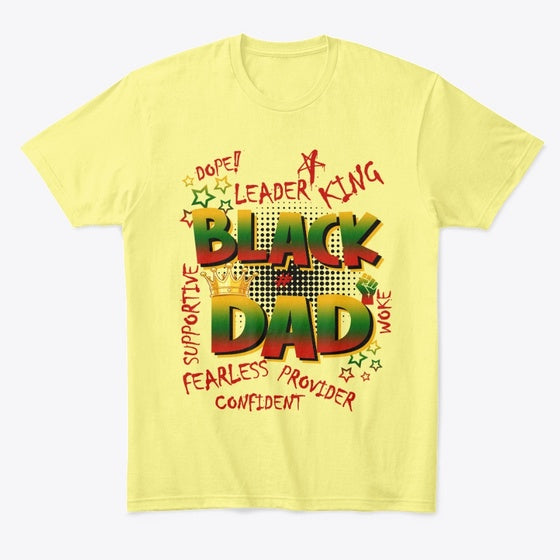 Fearless Black Dad Tee