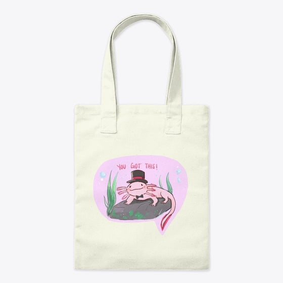 Axolotl Tote Bag