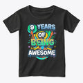 Awesome Age 9 Birthday Painter-themed