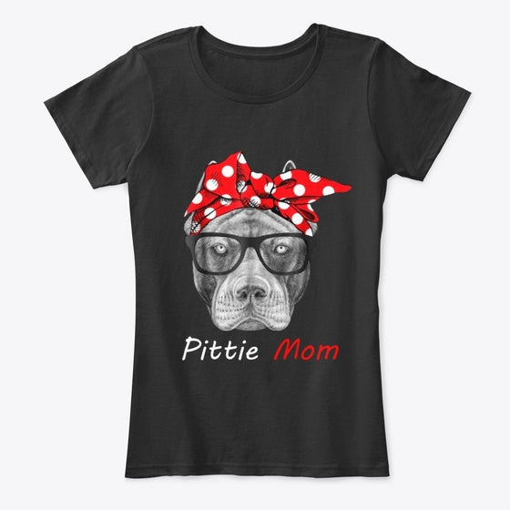 Pittie Mom Shirt Hoodie