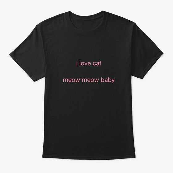 ily cat tee