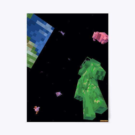 Floatin Grounded Poster