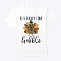 It's turkey time thanksgiving fall cute