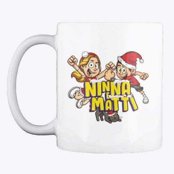 Tazza di Natale Ninna e Matti