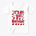 1st Birthday Strawberry-Theme Age 1