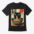 Ramen Noodles Cat Kawaii Retro Anime