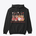 Valentine's Day Cat love tshirt hoody