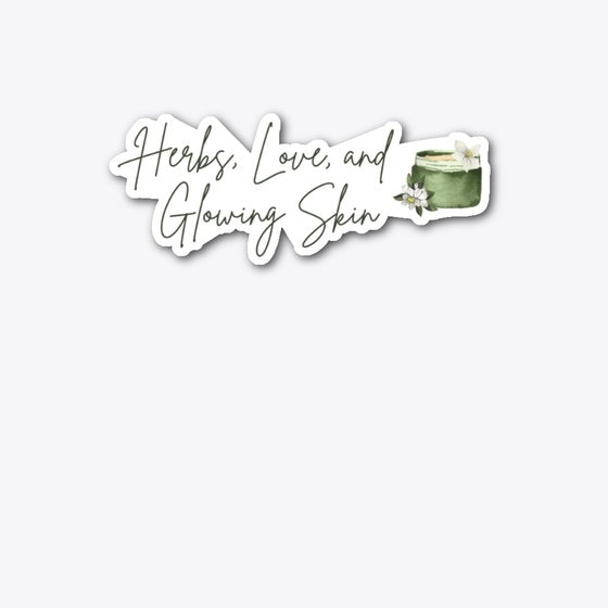 Herbs love and glowing skin