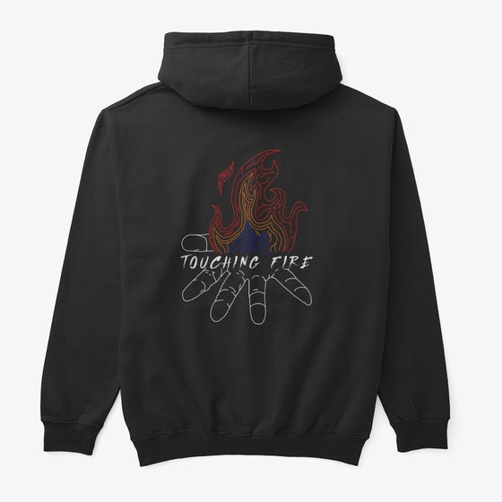 Touching Fire Hand (White Design)