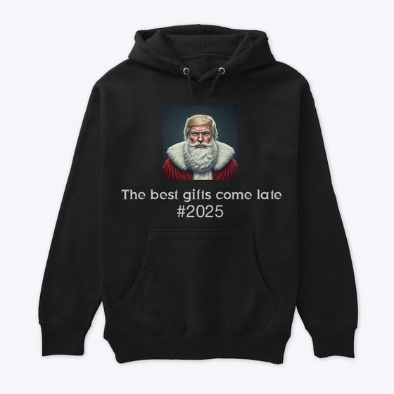 Trump as Santa The Best Gifts Come Late