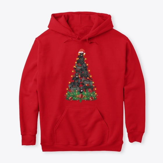 Labrador Retriever Black Christmas