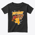 4th Birthday Boy Football-Themed Party