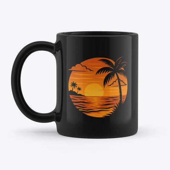 Tropical Sunset Vibes Mug