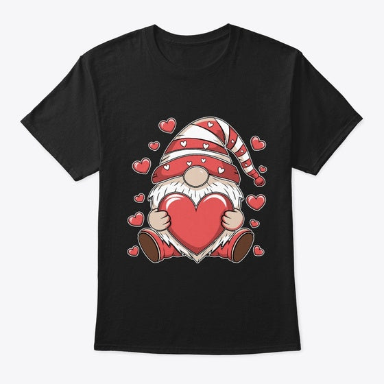 Valentine's Day Gnome Love Holding Heart 2