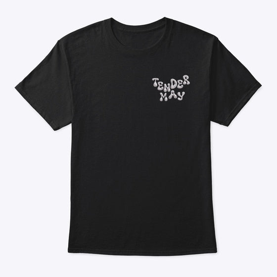 Tender May Logo on the back