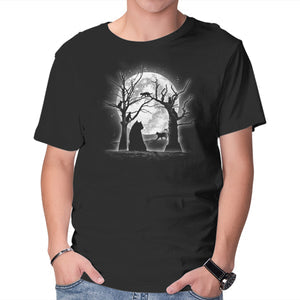 Moonlight Felines Apparel Clean Design