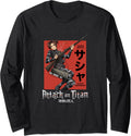 Attack On Titan Season 4 Sasha Loading Gun Anime Long Sleeve Apparel Everyday Wear