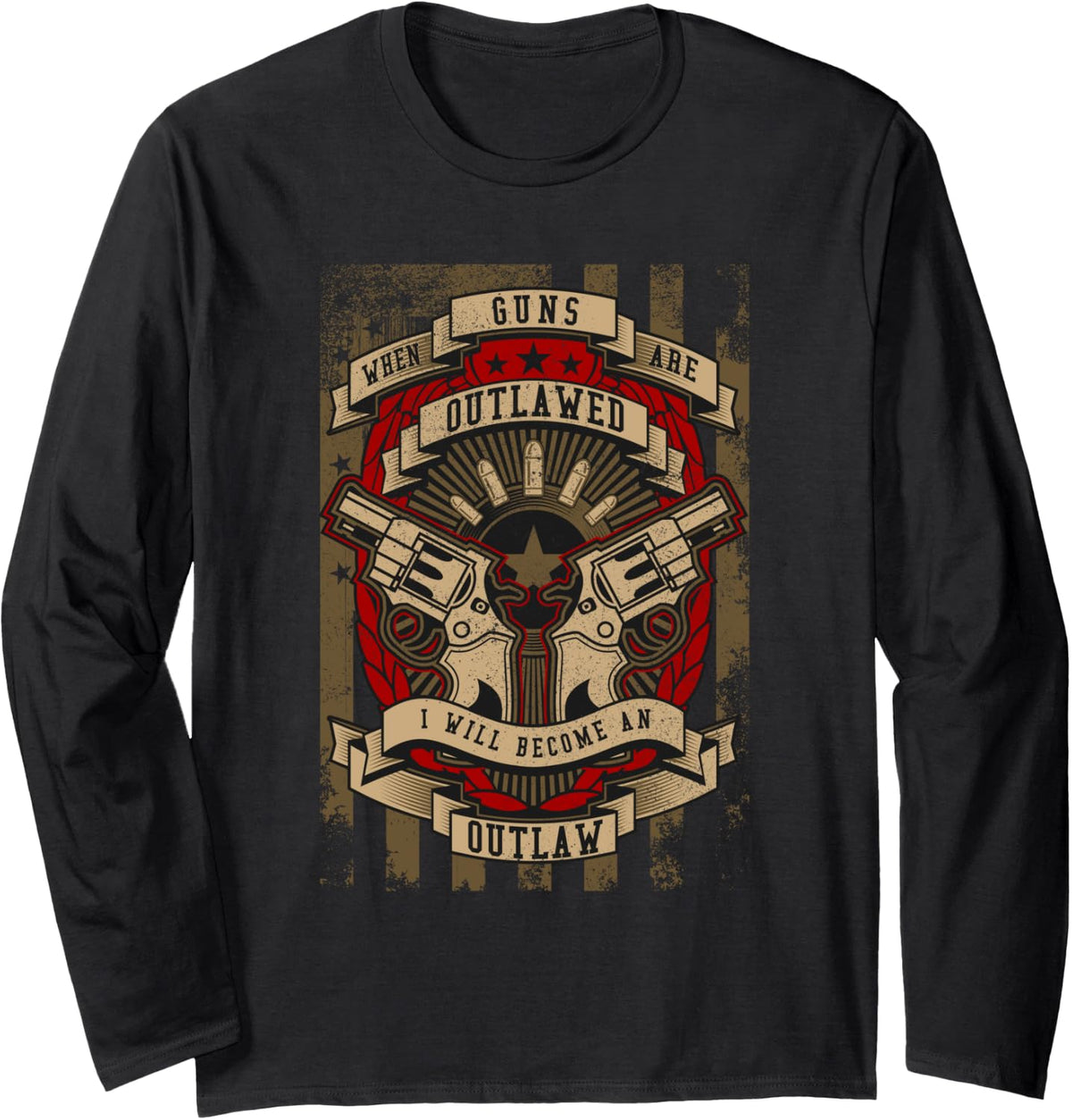 Gun Control 2nd Amendment T Shirt For Lovers Long Sleeve T Shirt Premium Print