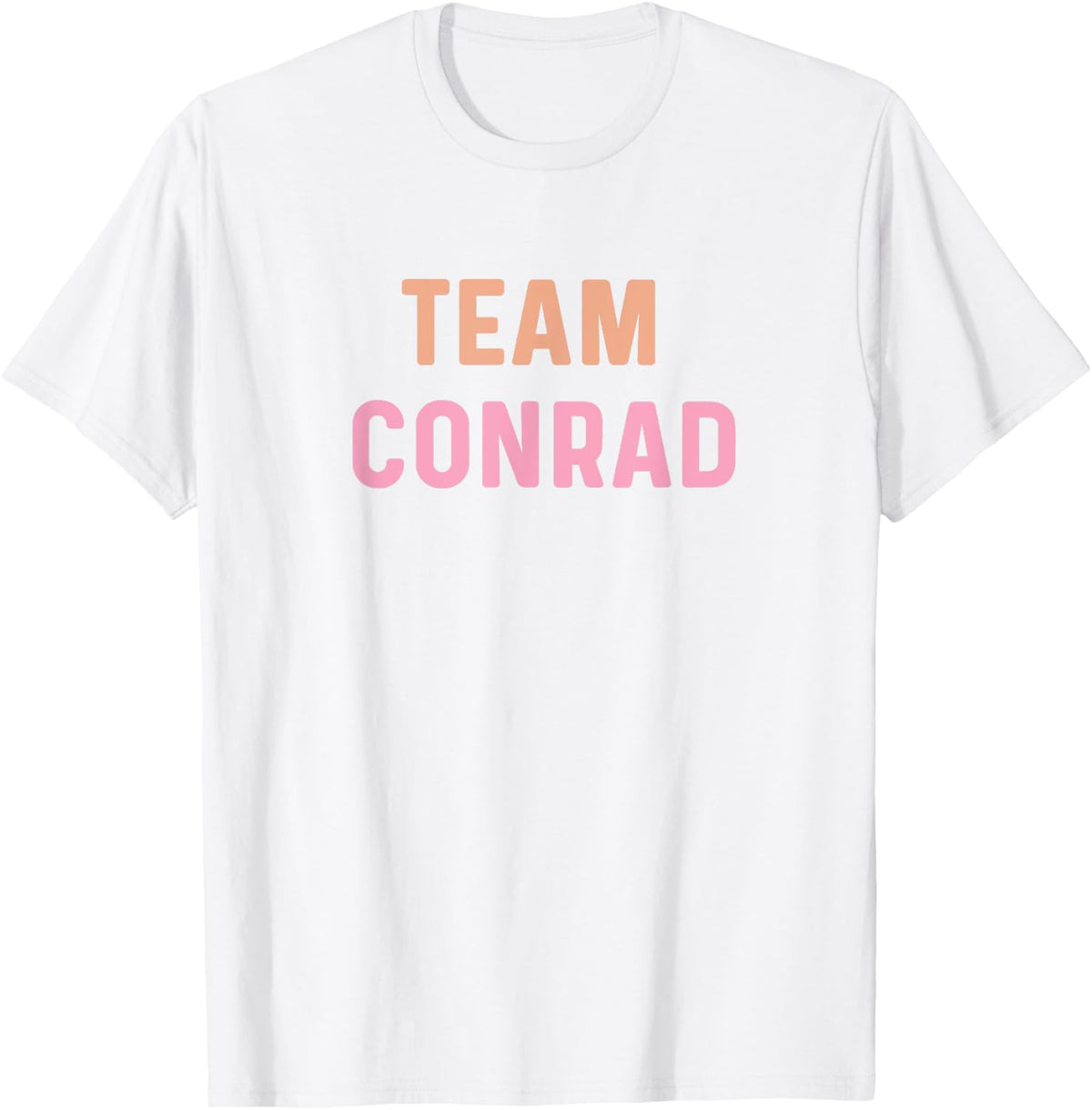 Team Conrad Apparel Clean Design