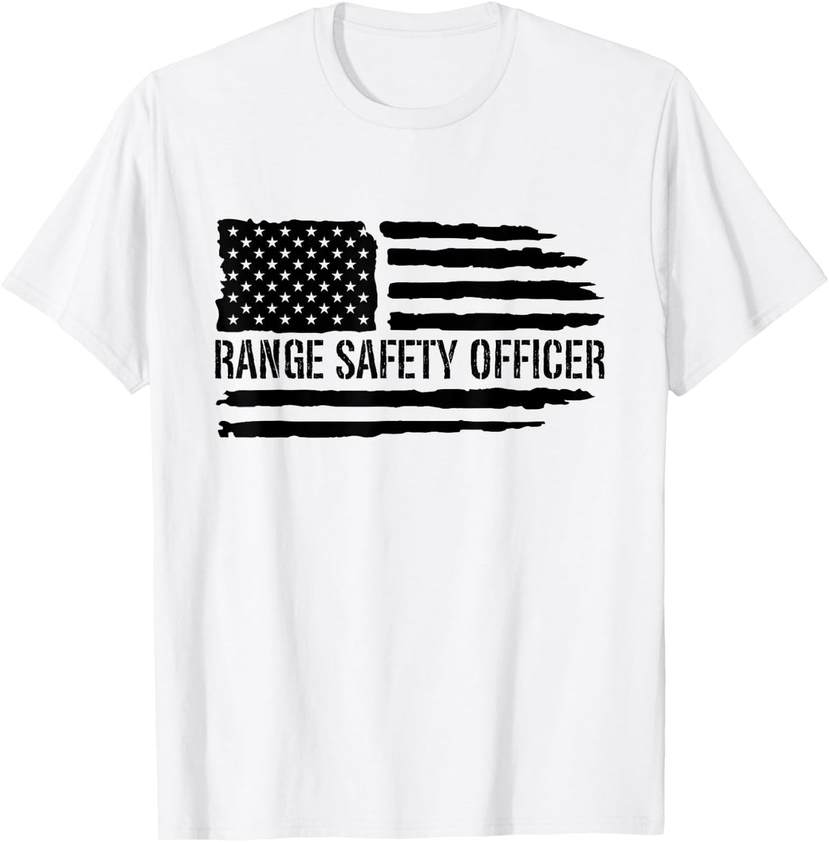 American Firearms Instructor Gun Range Safety Officer Apparel Minimal Style 2