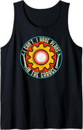 i Can't I Have Plans in The Garage Shirt Mechanic Handyman Tank Top