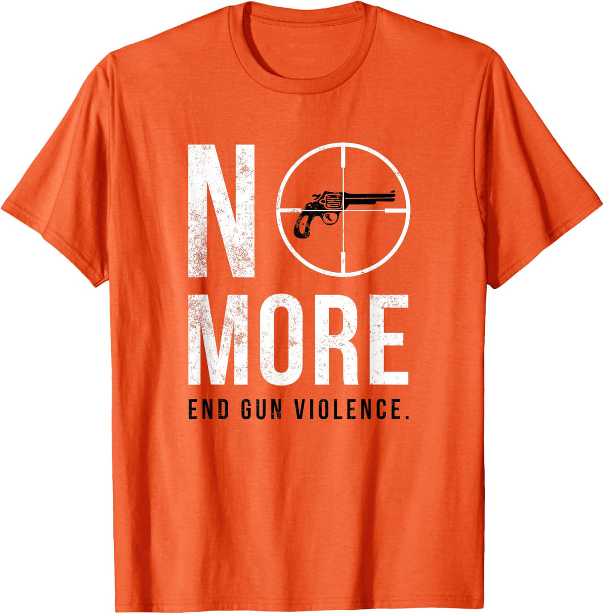 No More End Gun Violence Control Wear Orange T Shirt T Shirt Premium Print